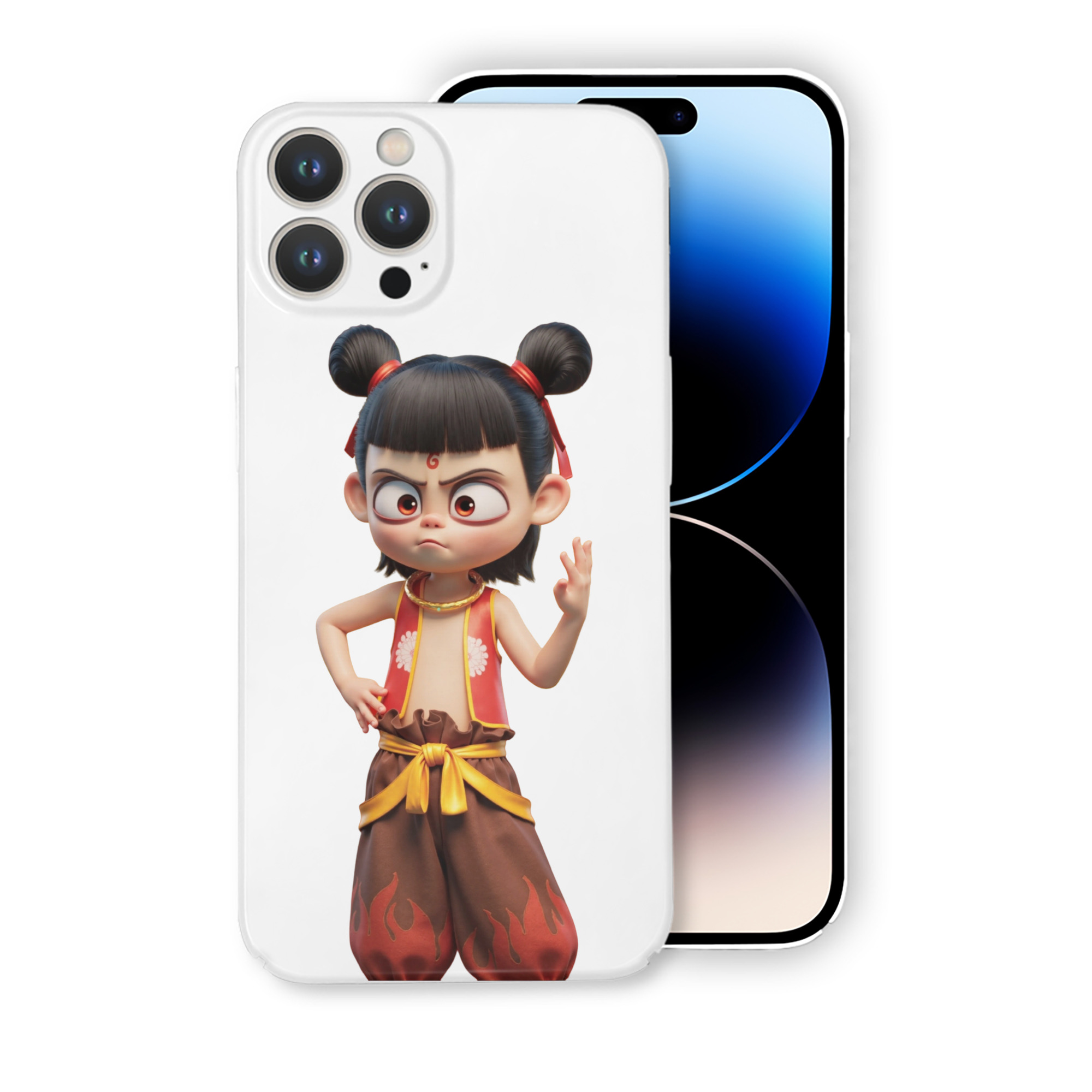 （画像用） Ne Zha 2 ナタ 魔童の大暴れ 【iPhone 14シリーズ対応】ハードケース
